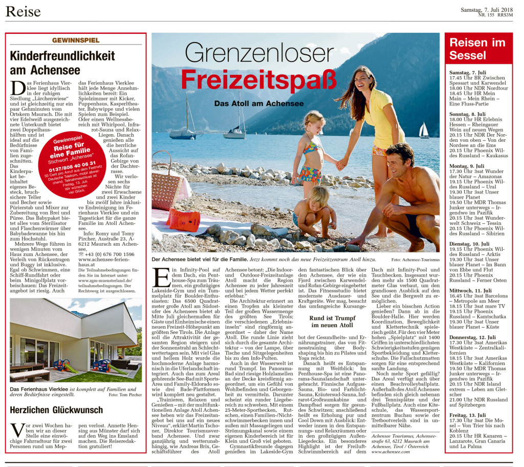 Zeitungsartikel aus den Westfälischen Nachrichten 2